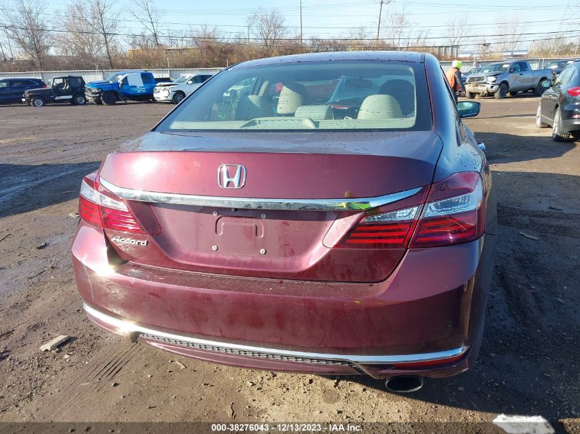 1HGCR2F32GA238910 2016 Honda Accord Lx