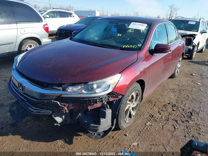 1HGCR2F32GA238910 2016 Honda Accord Lx