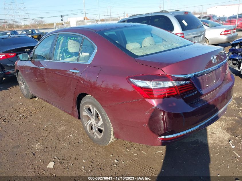 1HGCR2F32GA238910 2016 Honda Accord Lx