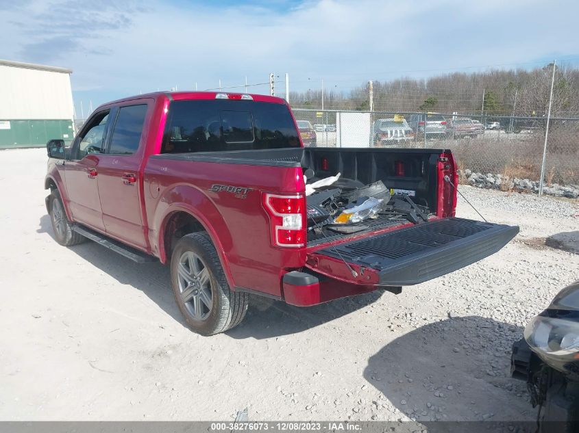 2019 Ford F-150 Xlt VIN: 1FTEW1EP8KFB15140 Lot: 38276073