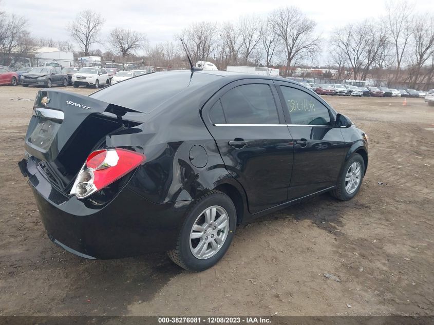 2014 Chevrolet Sonic Lt VIN: 1G1JC5SH7E4179495 Lot: 38276081