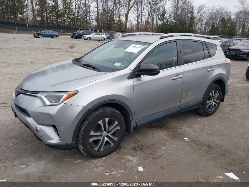 2017 Toyota Rav4 Le VIN: 2T3BFREV8HW554295 Lot: 38276093