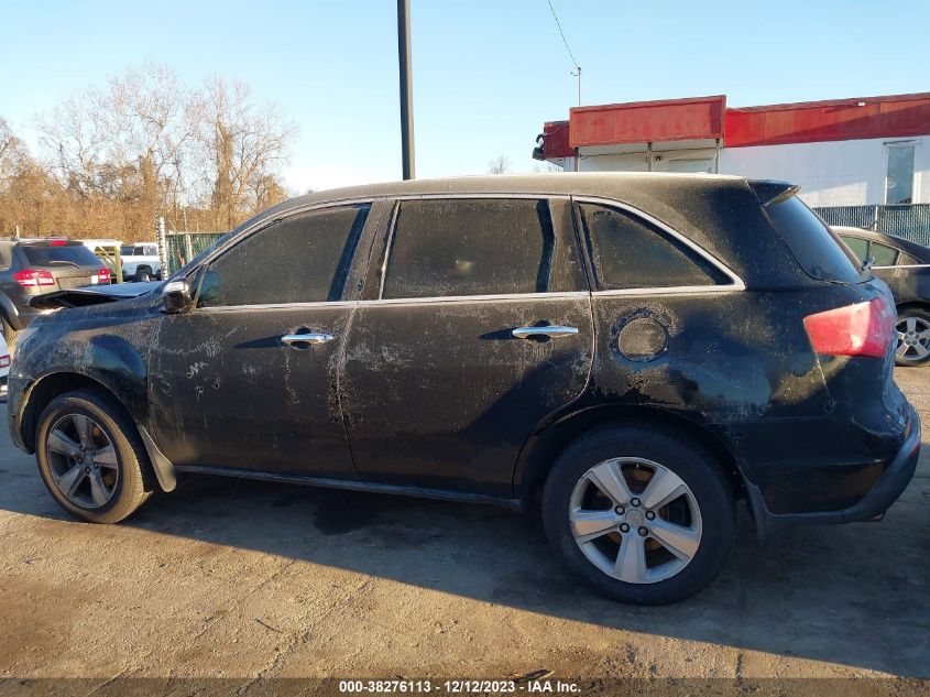 2011 Acura Mdx Technology Package VIN: 2HNYD2H66BH509384 Lot: 38276113