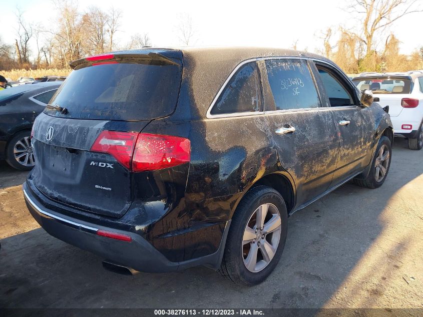 2011 Acura Mdx Technology Package VIN: 2HNYD2H66BH509384 Lot: 38276113