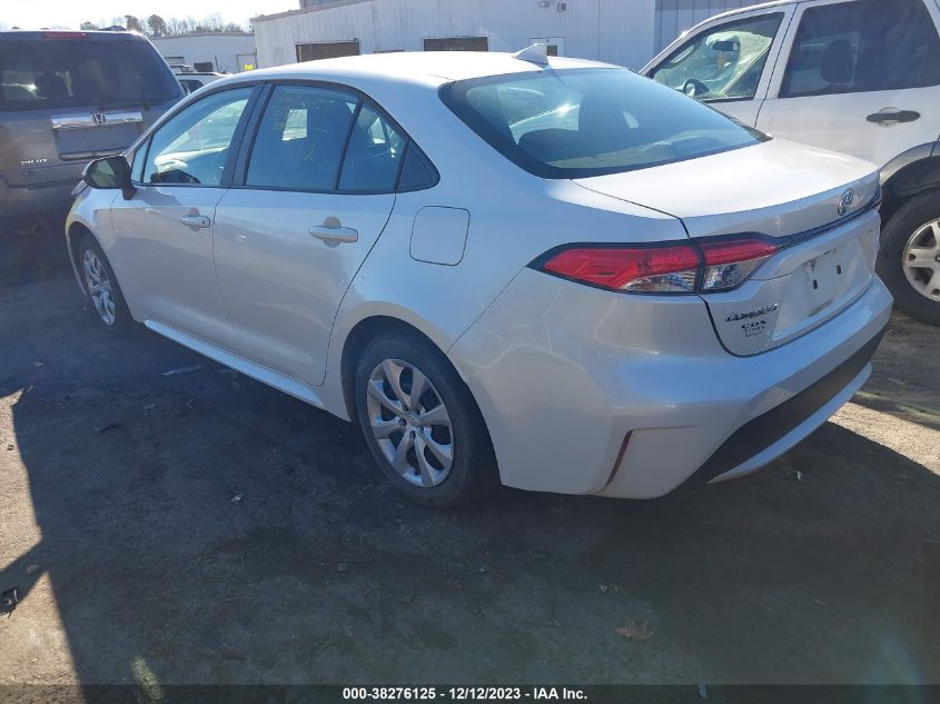 5YFEPMAE7NP307228 2022 Toyota Corolla Le