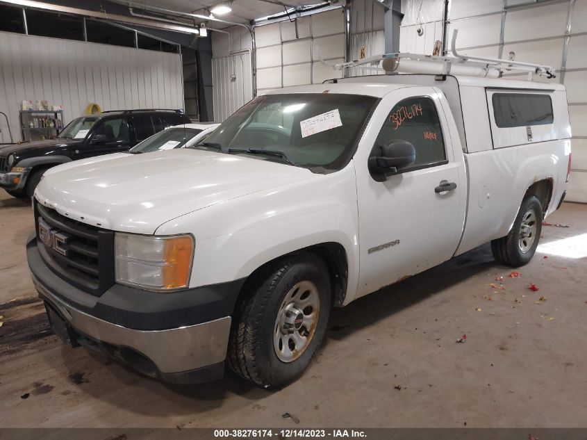 2010 GMC Sierra 1500 Work Truck VIN: 1GTPKTE0XAZ207799 Lot: 38276174