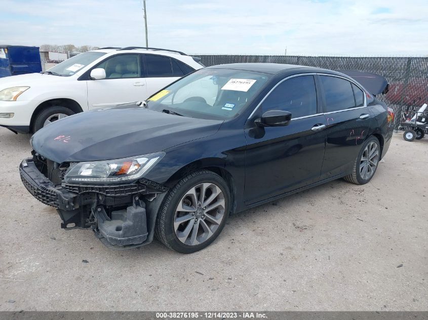 1HGCR2F59EA100392 2014 Honda Accord Sport