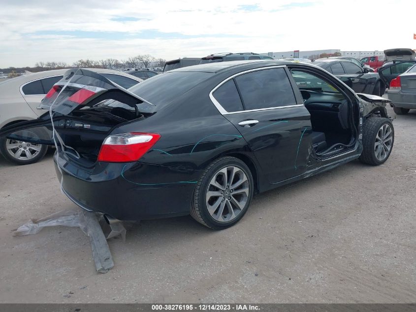 1HGCR2F59EA100392 2014 Honda Accord Sport