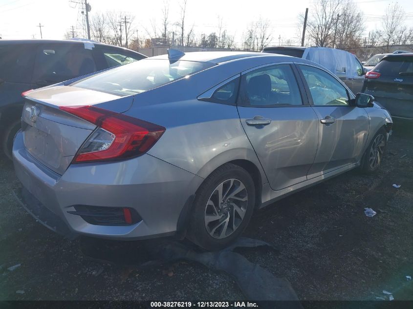 2HGFC2F76JH550982 2018 Honda Civic Ex