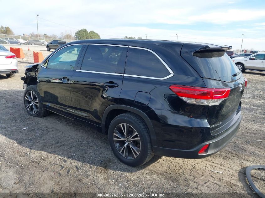 2018 Toyota Highlander Le VIN: 5TDZARFH4JS034849 Lot: 38276235