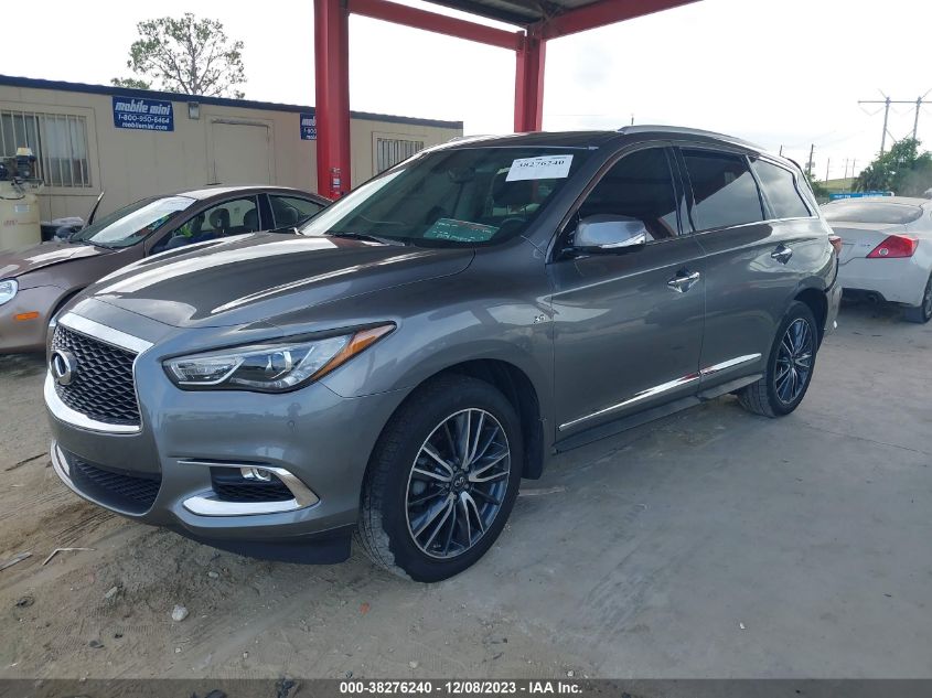 2018 Infiniti Qx60 Base Cvt VIN: 5N1DL0MN2JC511607 Lot: 38276240