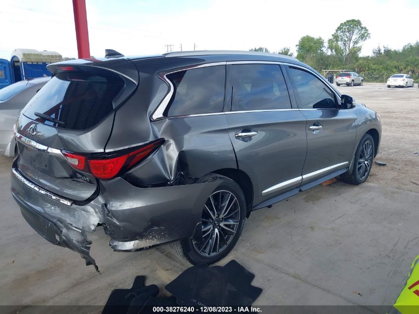 2018 Infiniti Qx60 Base Cvt VIN: 5N1DL0MN2JC511607 Lot: 38276240