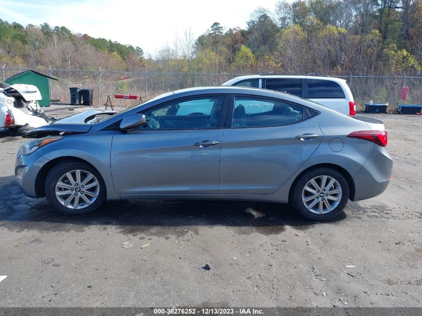 KMHDH4AE9GU621859 2016 Hyundai Elantra Se