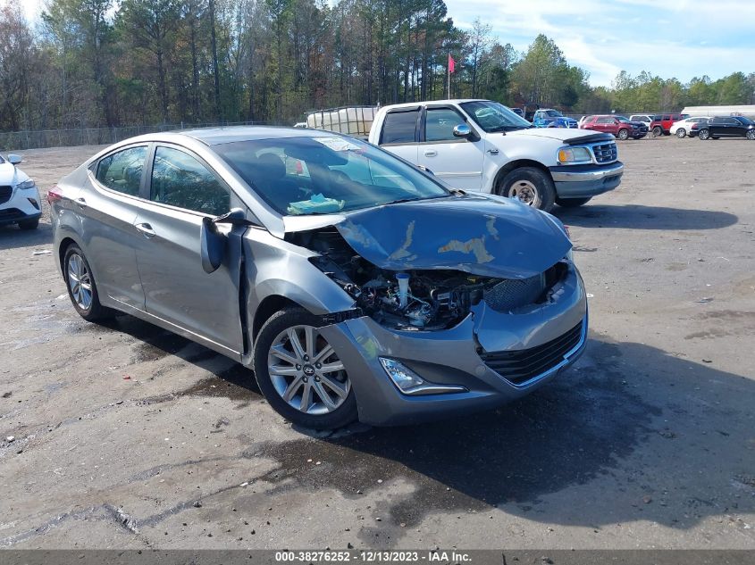 KMHDH4AE9GU621859 2016 Hyundai Elantra Se