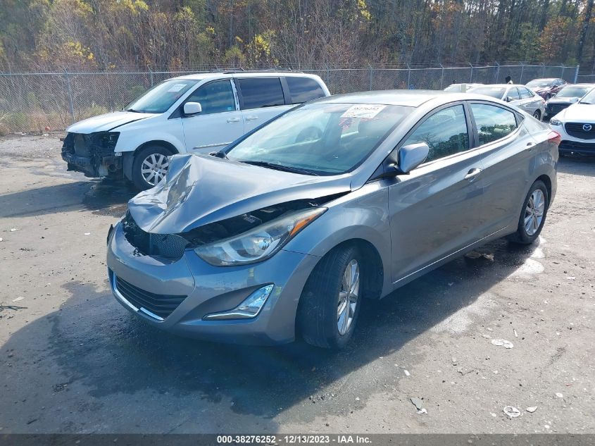 KMHDH4AE9GU621859 2016 Hyundai Elantra Se