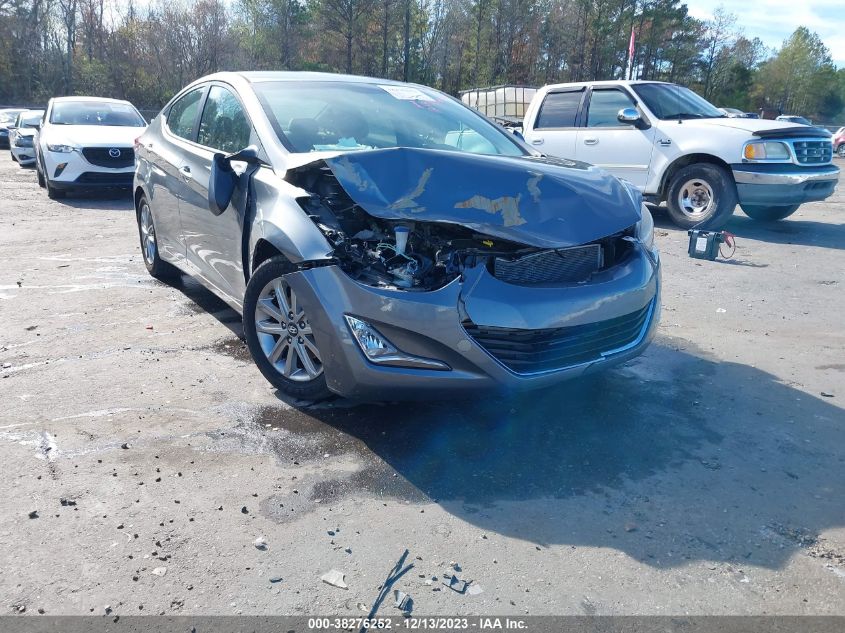 KMHDH4AE9GU621859 2016 Hyundai Elantra Se