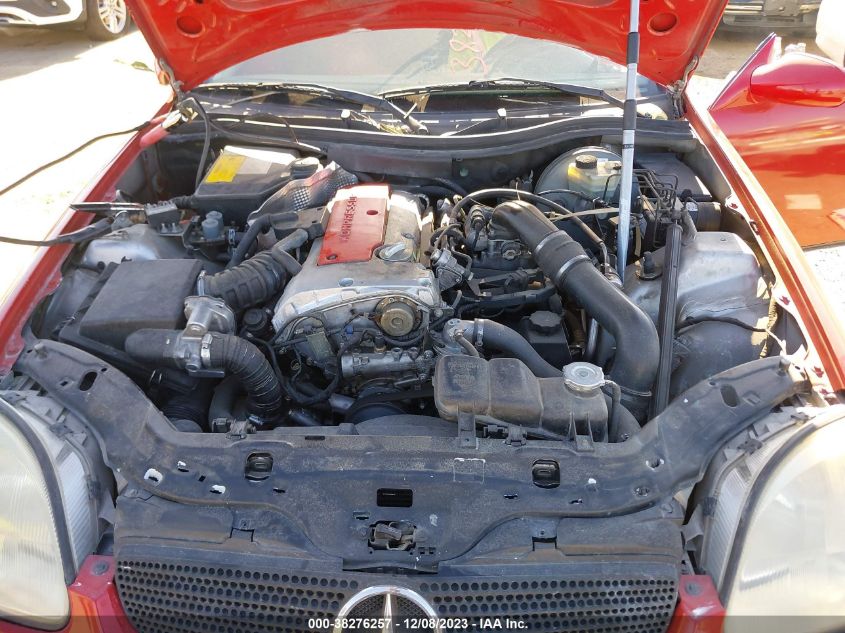 1998 Mercedes-Benz Slk 230 VIN: WDBKK47F3WF075378 Lot: 38276257