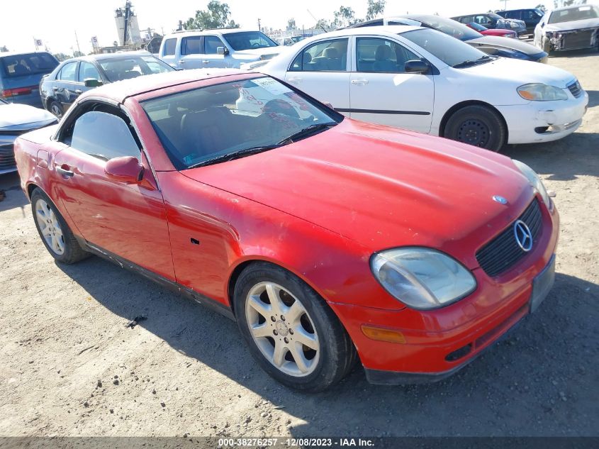 1998 Mercedes-Benz Slk 230 VIN: WDBKK47F3WF075378 Lot: 38276257