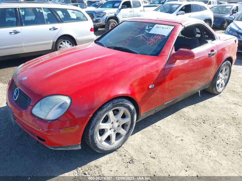 1998 Mercedes-Benz Slk 230 VIN: WDBKK47F3WF075378 Lot: 38276257