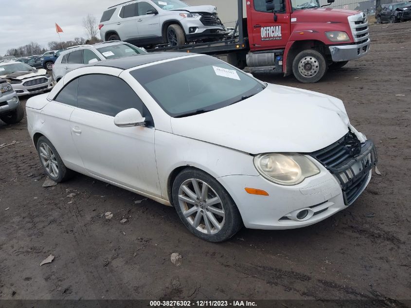 2007 Volkswagen Eos 2.0T/Base M6 VIN: WVWAA71F17V018825 Lot: 38276302