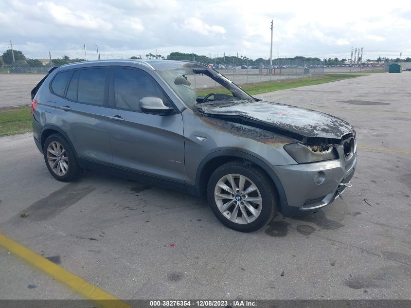 2013 BMW X3 xDrive28I VIN: 5UXWX9C53D0A27864 Lot: 38276354