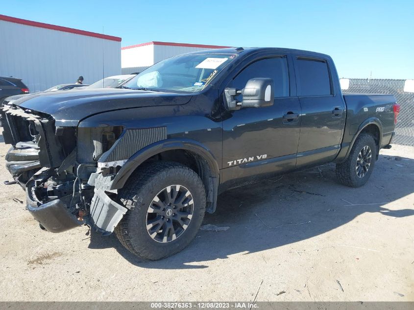 2019 Nissan Titan Pro-4X VIN: 1N6AA1E58KN533261 Lot: 38276363