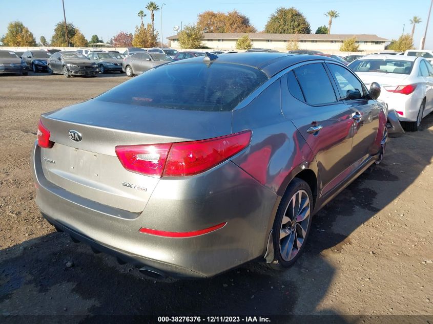 2014 Kia Optima Sx Turbo VIN: 5XXGR4A6XEG262709 Lot: 38276376