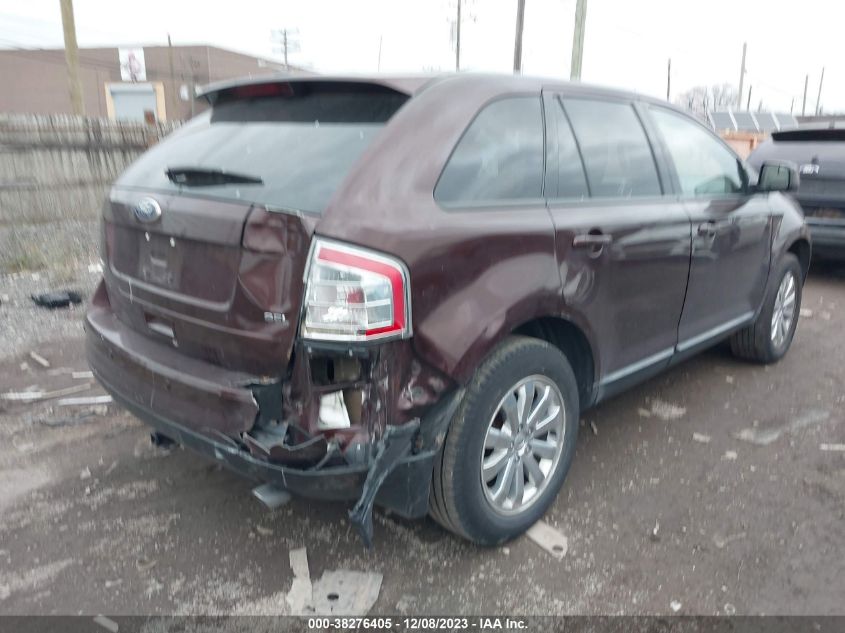 2010 Ford Edge Sel VIN: 2FMDK3JC6ABB42158 Lot: 38276405