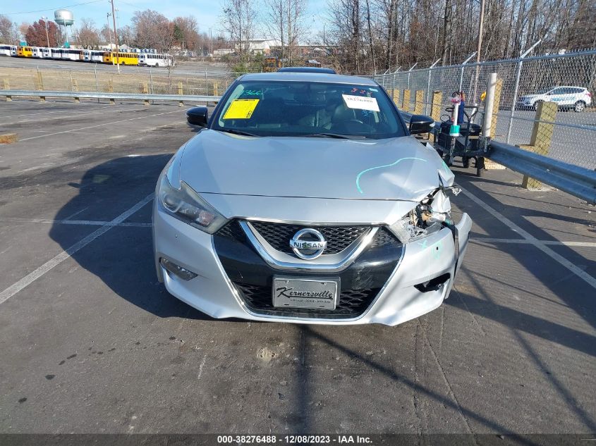 2017 Nissan Maxima Sv VIN: 1N4AA6AP0HC427887 Lot: 38276488