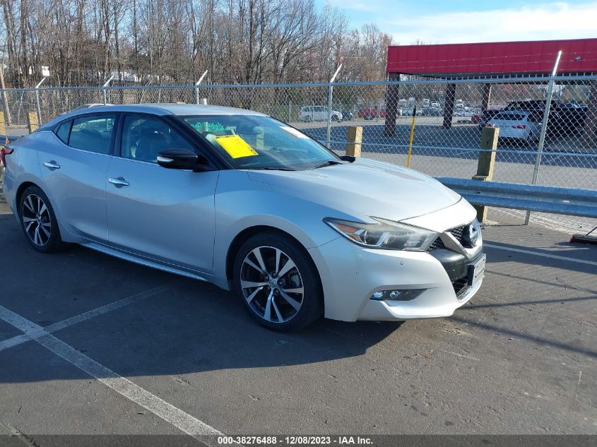 2017 Nissan Maxima Sv VIN: 1N4AA6AP0HC427887 Lot: 38276488