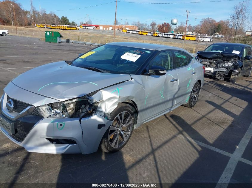 2017 Nissan Maxima Sv VIN: 1N4AA6AP0HC427887 Lot: 38276488