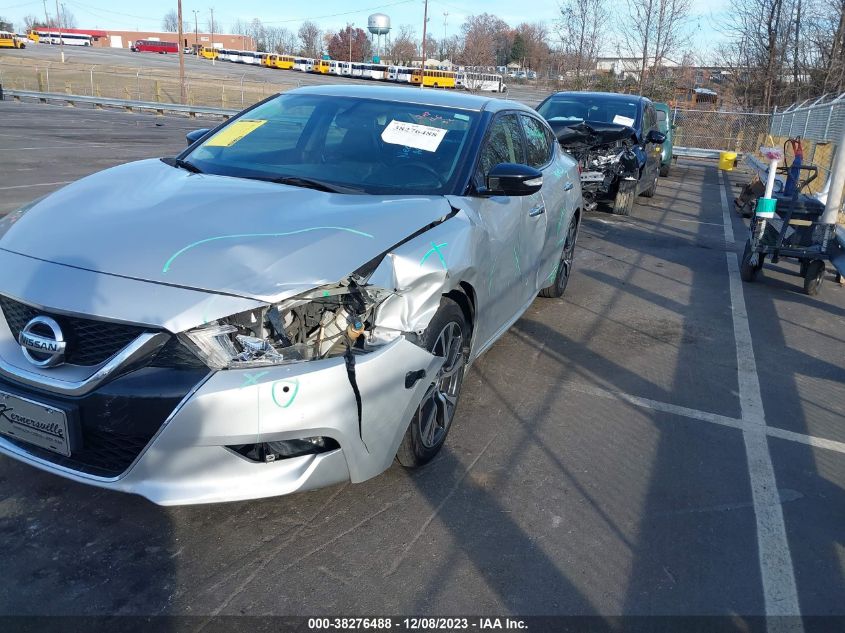 2017 Nissan Maxima Sv VIN: 1N4AA6AP0HC427887 Lot: 38276488