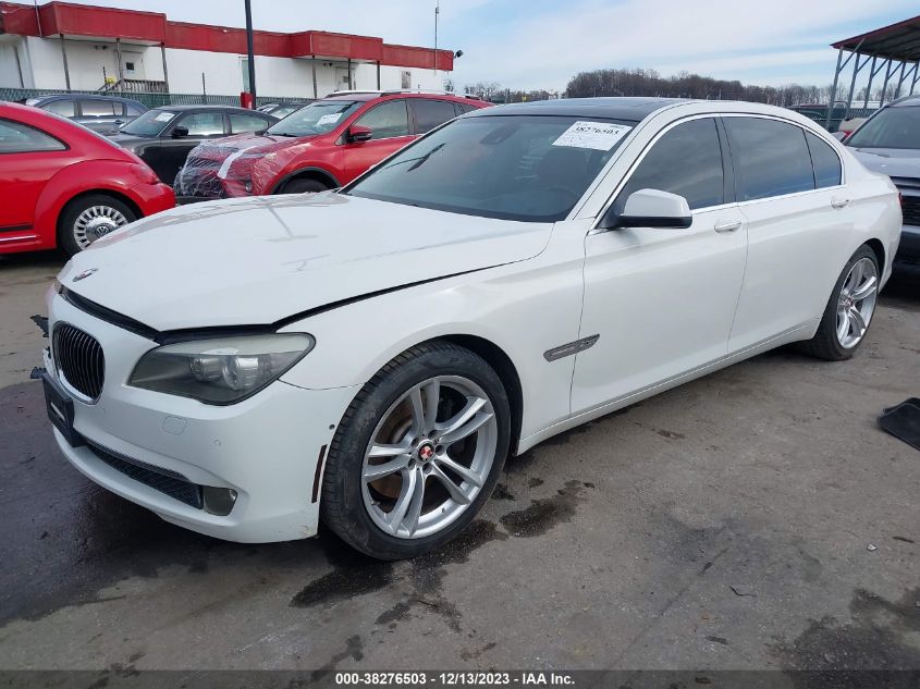 2012 BMW 750Li xDrive VIN: WBAKC8C59CC434911 Lot: 38276503