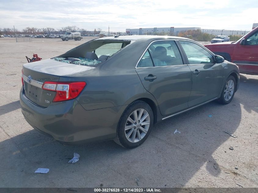 2014 Toyota Camry Hybrid Xle VIN: 4T1BD1FK7EU116383 Lot: 38276528