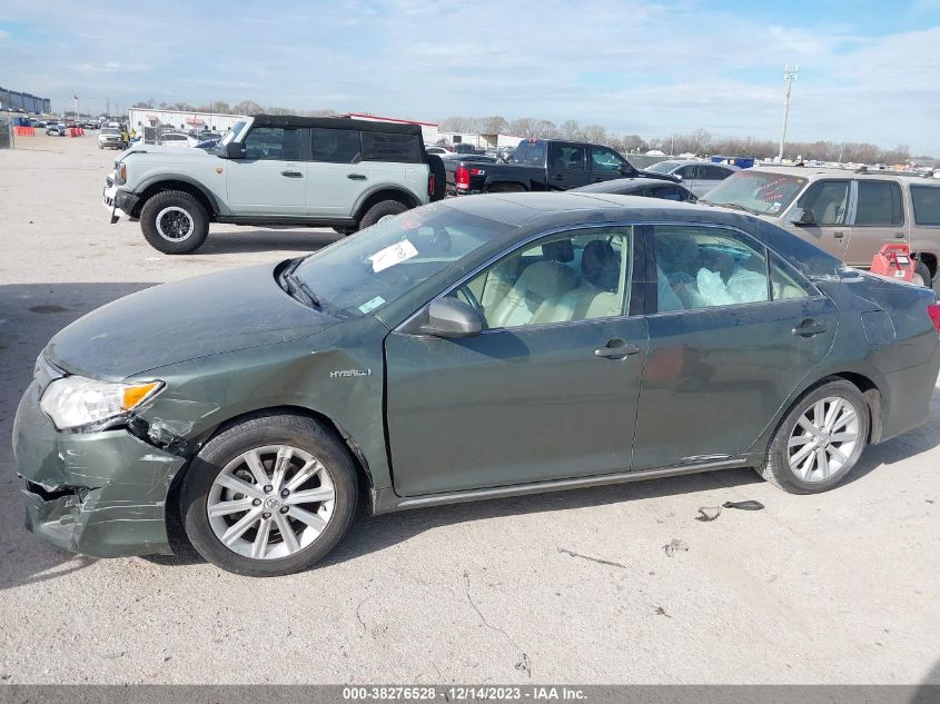 2014 Toyota Camry Hybrid Xle VIN: 4T1BD1FK7EU116383 Lot: 38276528