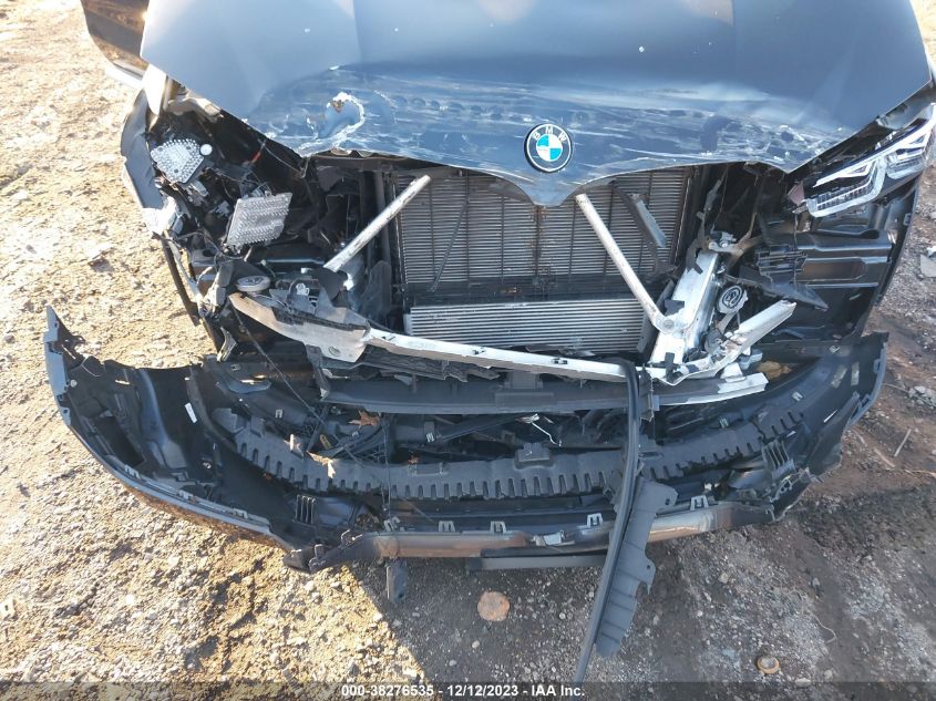 2022 BMW X3 xDrive30I VIN: 5UX53DP05N9J81270 Lot: 38276535