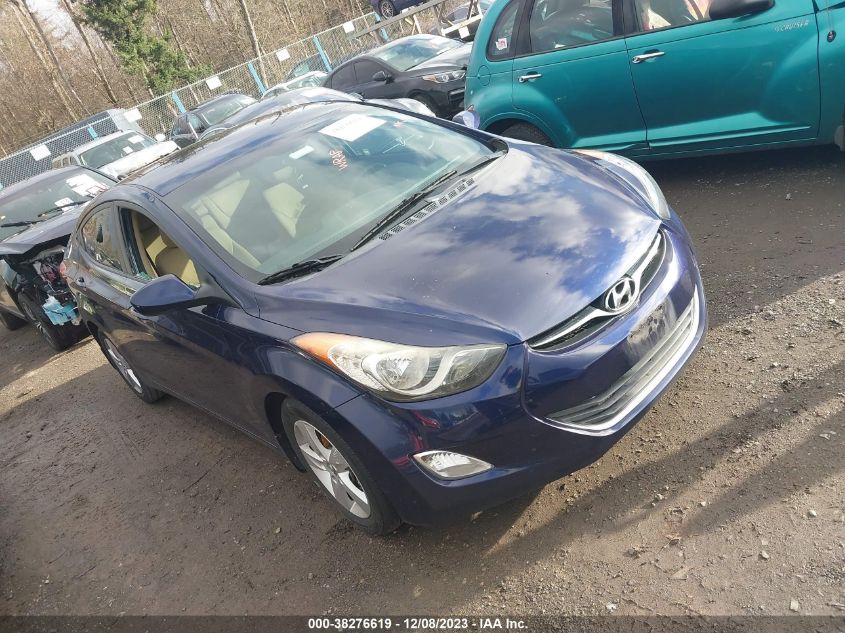 2013 Hyundai Elantra Gls VIN: 5NPDH4AE0DH415310 Lot: 38276619