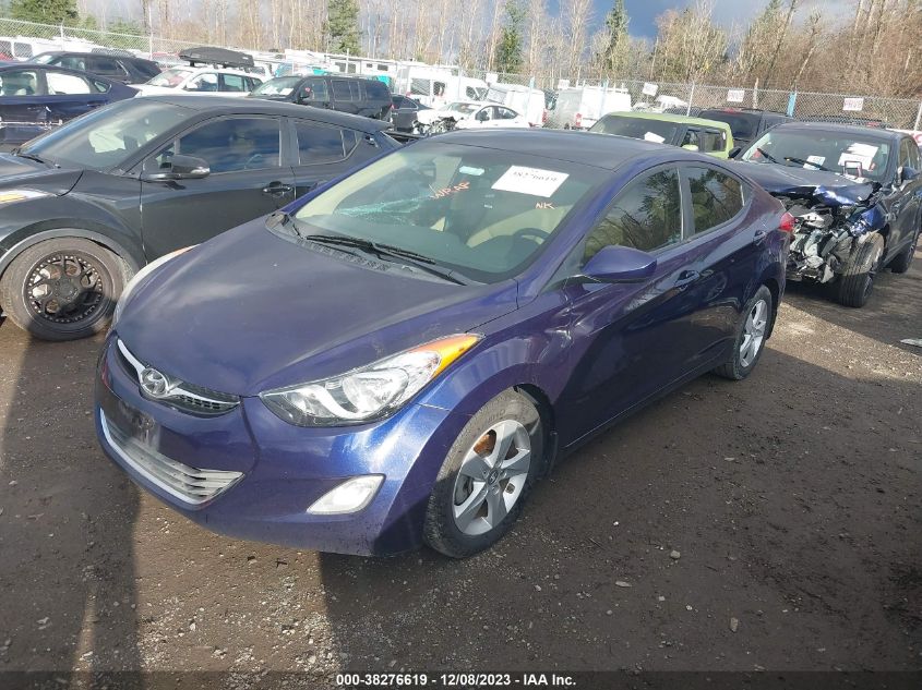 2013 Hyundai Elantra Gls VIN: 5NPDH4AE0DH415310 Lot: 38276619