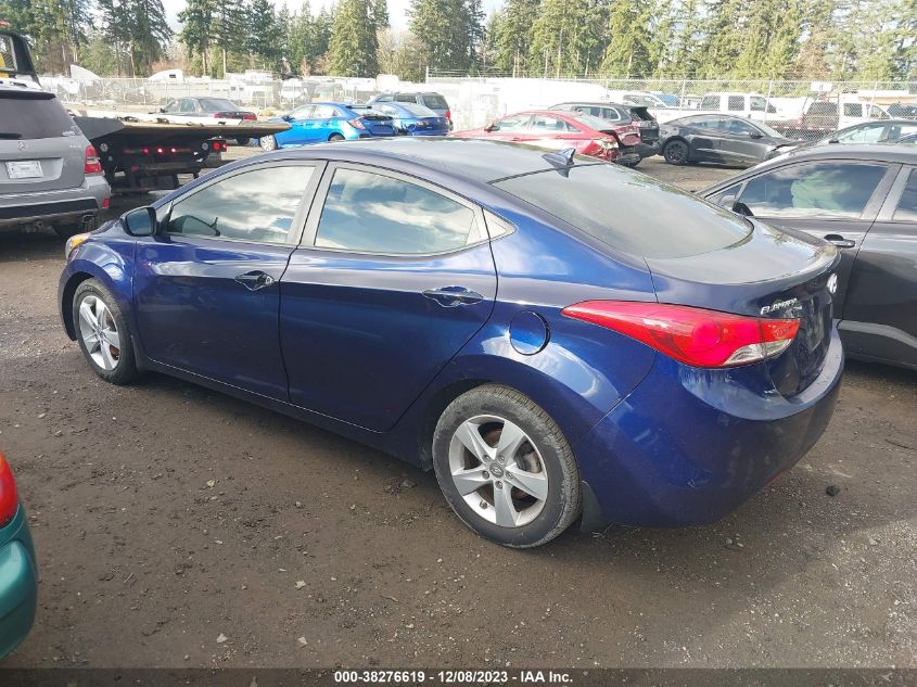 2013 Hyundai Elantra Gls VIN: 5NPDH4AE0DH415310 Lot: 38276619