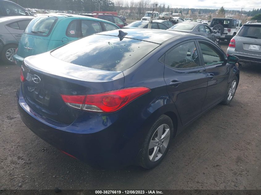 2013 Hyundai Elantra Gls VIN: 5NPDH4AE0DH415310 Lot: 38276619