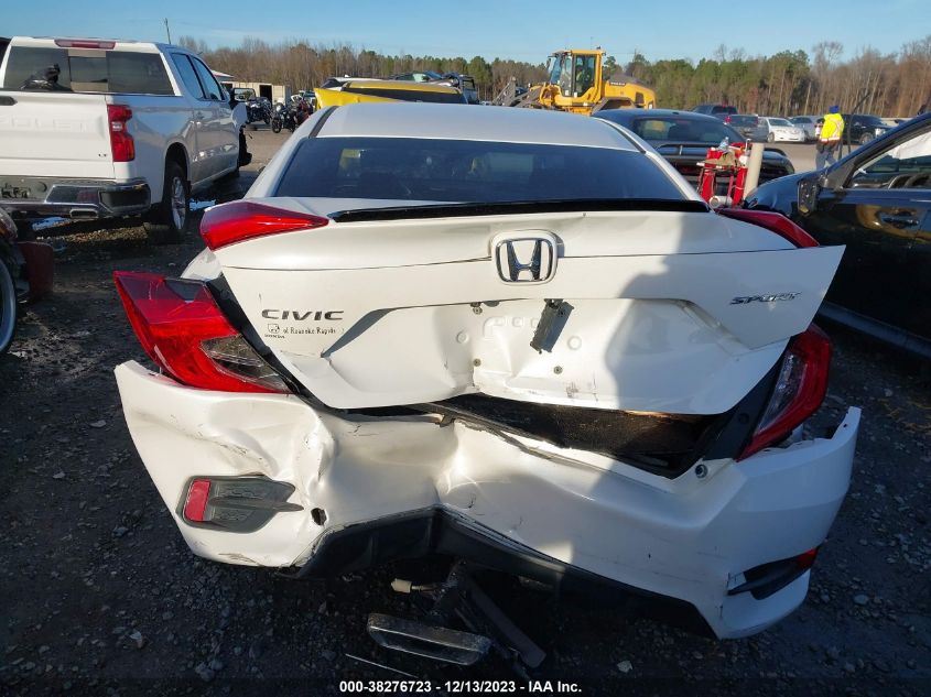 2019 Honda Civic Sport VIN: 19XFC2F86KE021522 Lot: 38276723