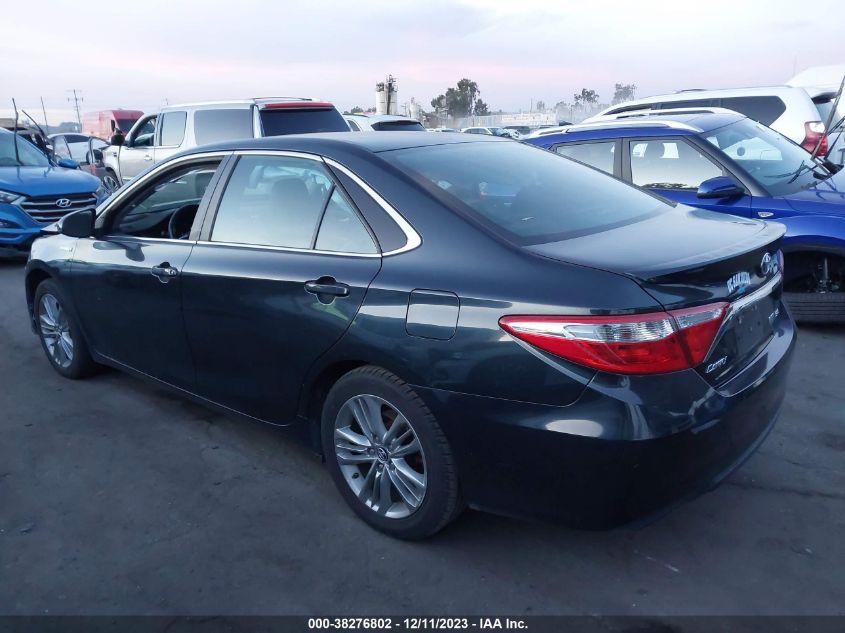 2015 Toyota Camry Hybrid Se VIN: 4T1BD1FK5FU162702 Lot: 38276802