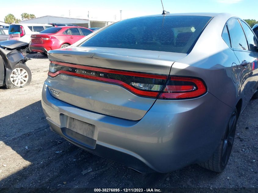 2015 Dodge Dart Sxt VIN: 1C3CDFBB2FD276530 Lot: 38276895