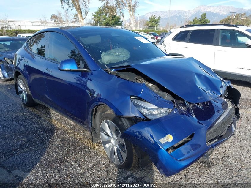 2021 Tesla Model Y Long Range VIN: 5YJYGDEE8MF287427 Lot: 38276918