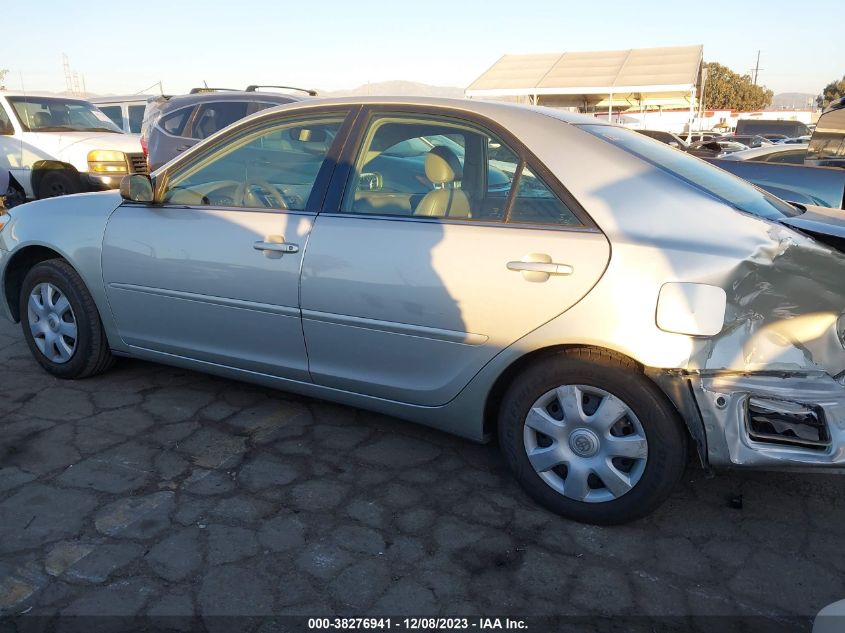 2003 Toyota Camry Le VIN: 4T1BE32K53U167599 Lot: 38276941