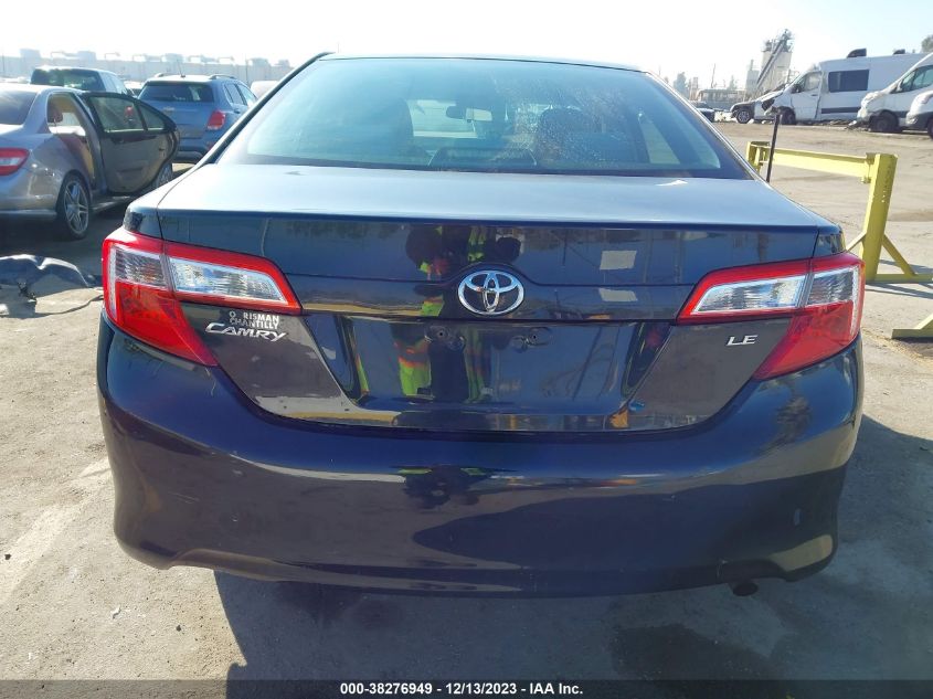 2014 Toyota Camry Le VIN: 4T4BF1FK0ER343947 Lot: 38276949