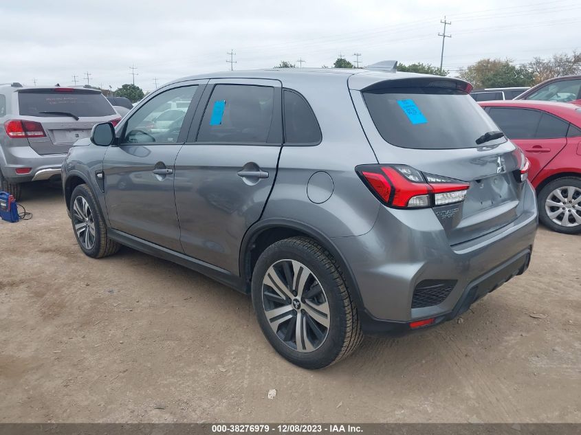 2021 Mitsubishi Outlander Sport Es VIN: JA4ARUAU3MU035160 Lot: 38276979