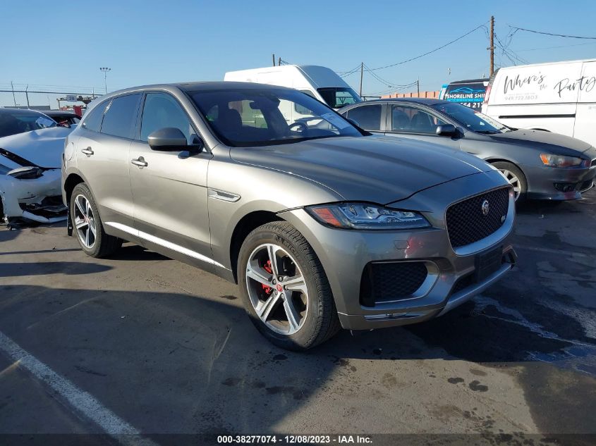 2020 Jaguar F-Pace S P380 Awd Automatic VIN: SADCM2FV7LA627510 Lot: 38277074