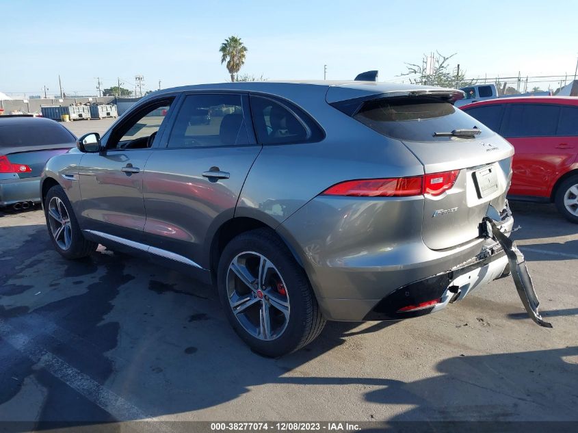 2020 Jaguar F-Pace S P380 Awd Automatic VIN: SADCM2FV7LA627510 Lot: 38277074