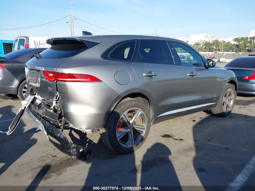 2020 Jaguar F-Pace S P380 Awd Automatic VIN: SADCM2FV7LA627510 Lot: 38277074